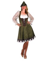 Thetru Dameskostuum Robin Hood