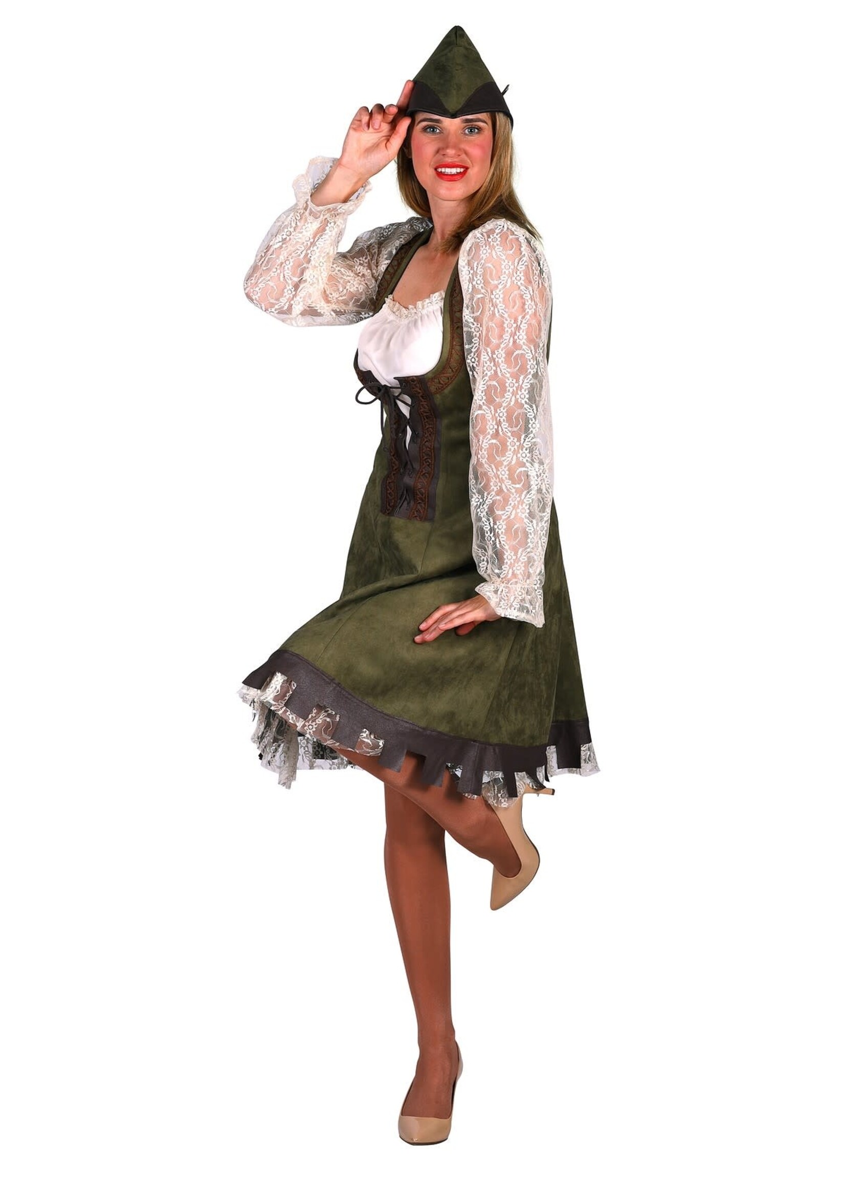 Thetru Dameskostuum Robin Hood