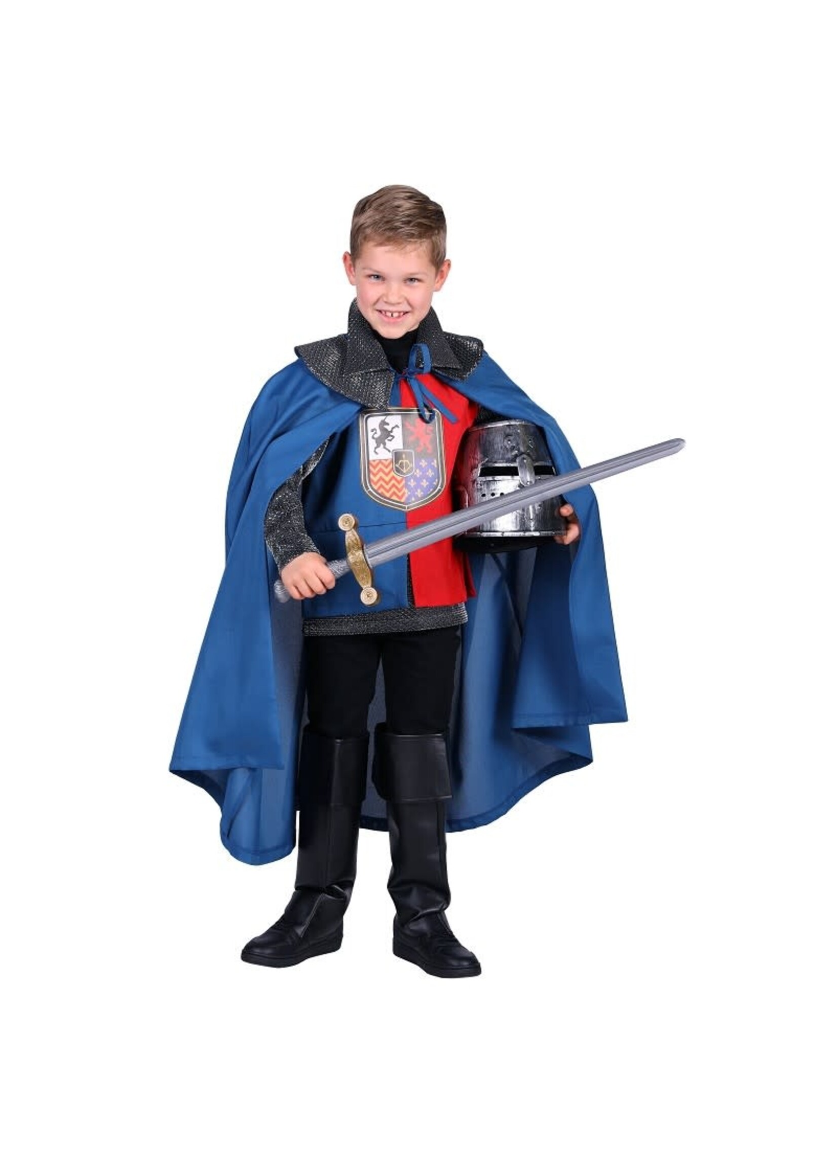 Thetru Ridder shirt rood/blauw kind