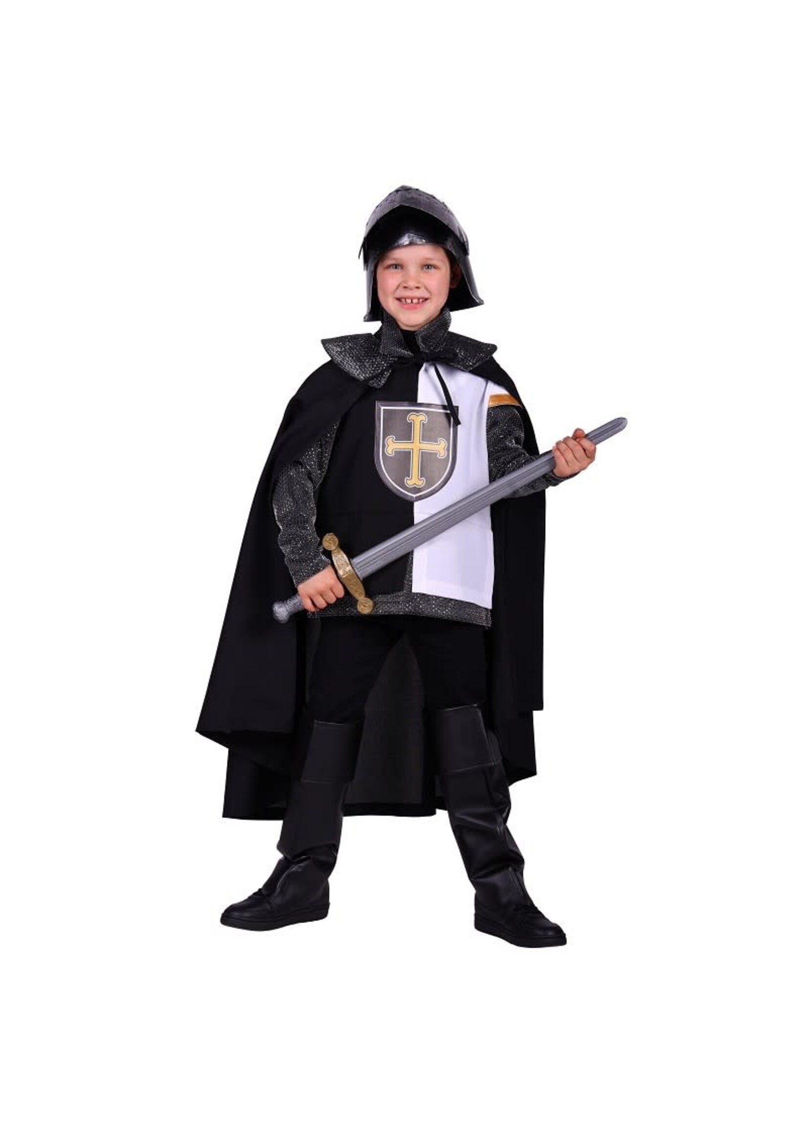 Thetru Ridder shirt zwart/wit kind