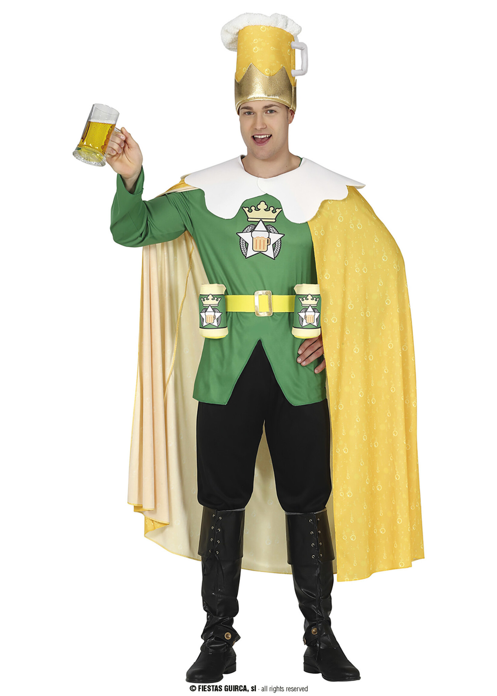 Feestkleding Breda Beer king kostuum