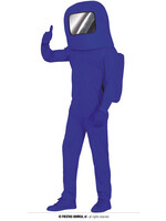 Feestkleding Breda Blue astronaut