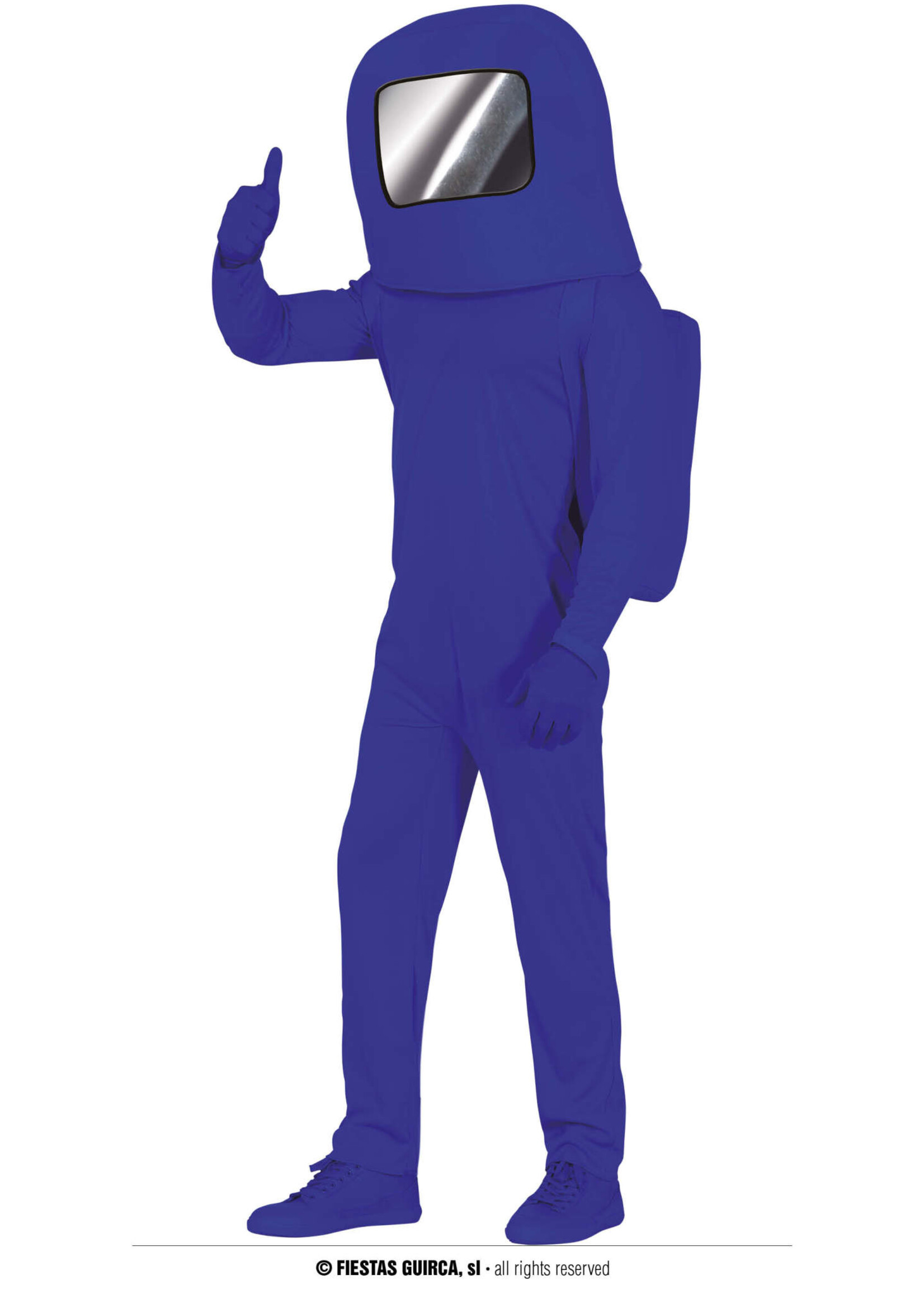 Feestkleding Breda Blue astronaut