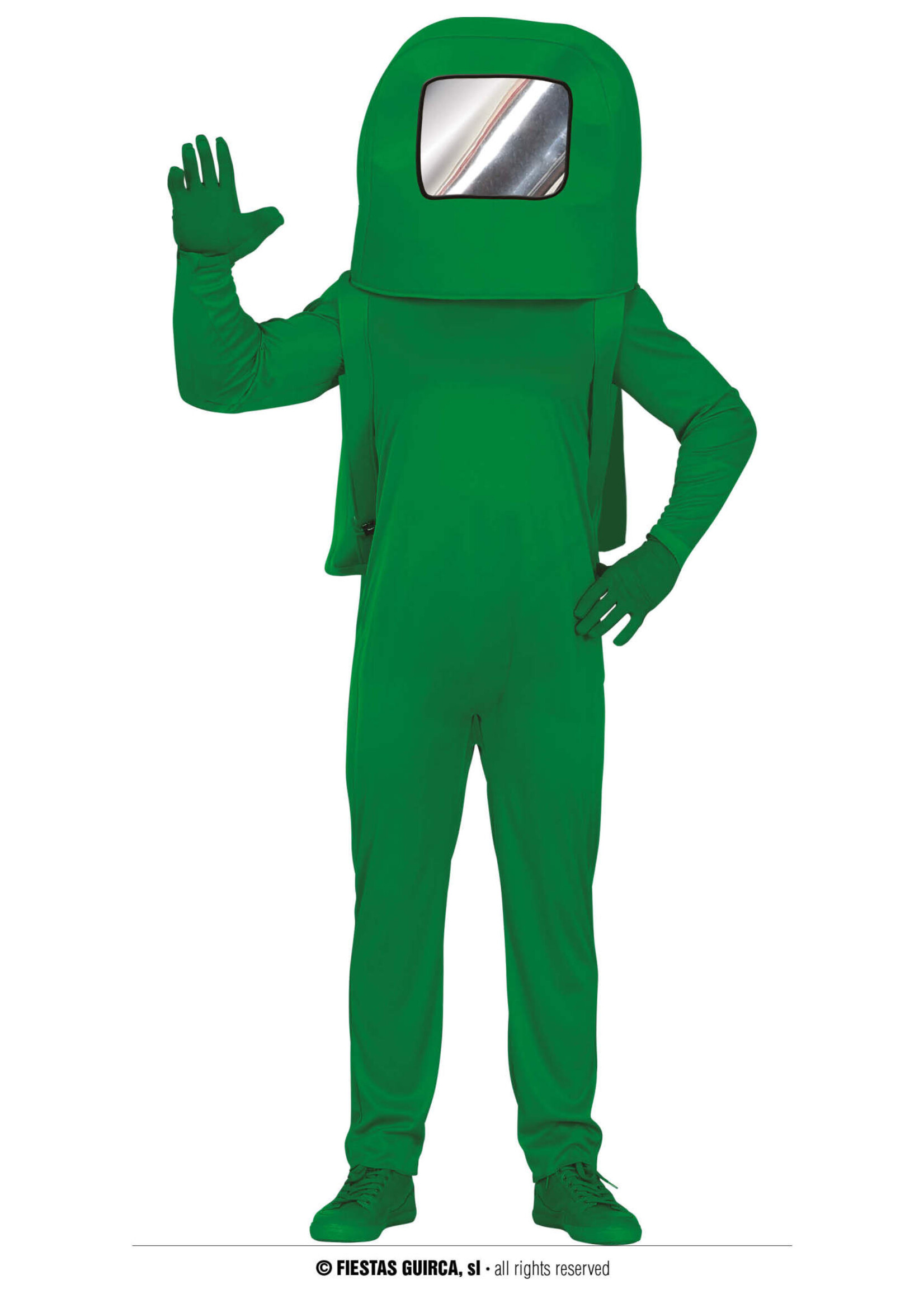 Fiestas Guirca Green Astronaut