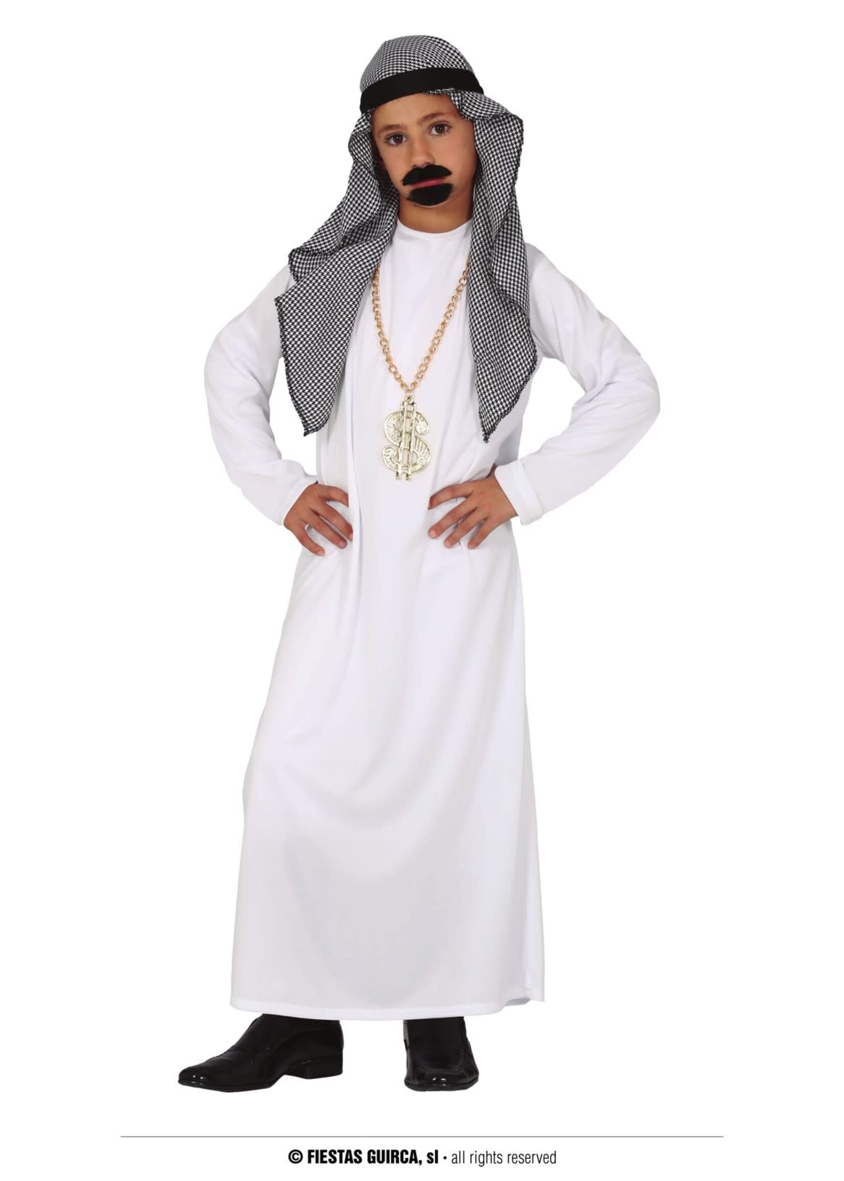 Feestkleding Breda Sheikh kostuum kind