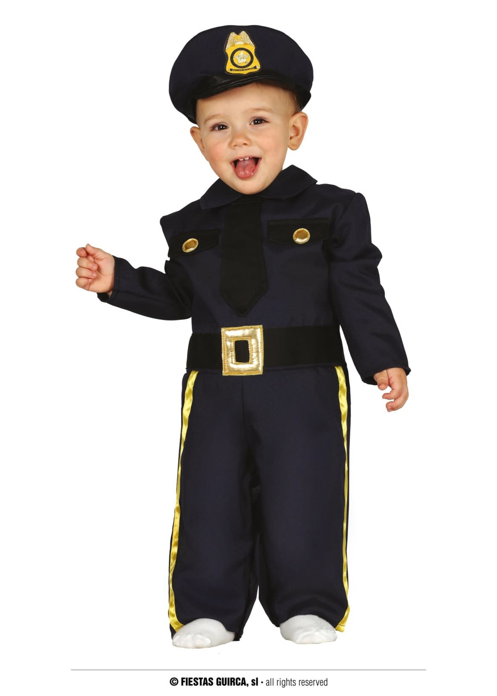 Feestkleding Breda Baby pakje politie