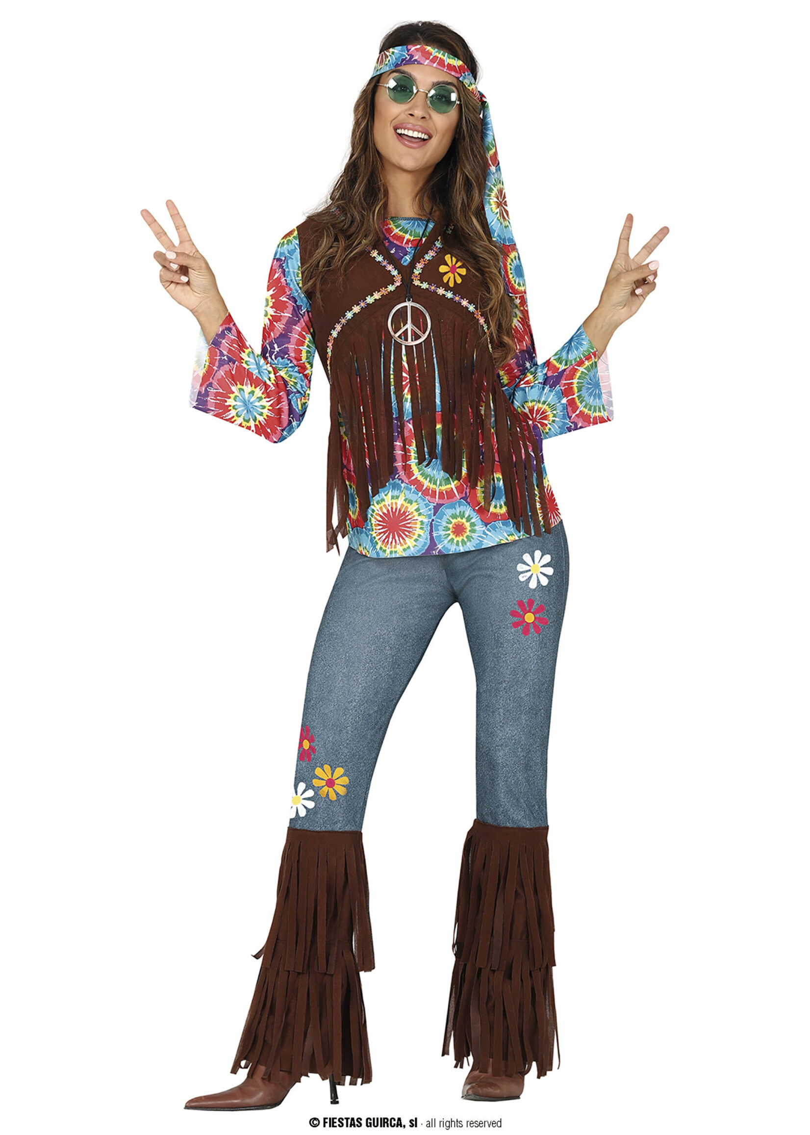 Feestkleding Breda Hippie kostuum dames