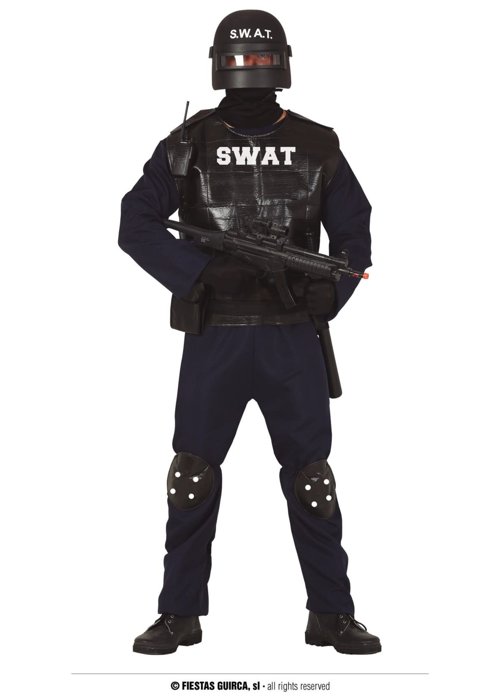 Fiestas Guirca Kostuum SWAT