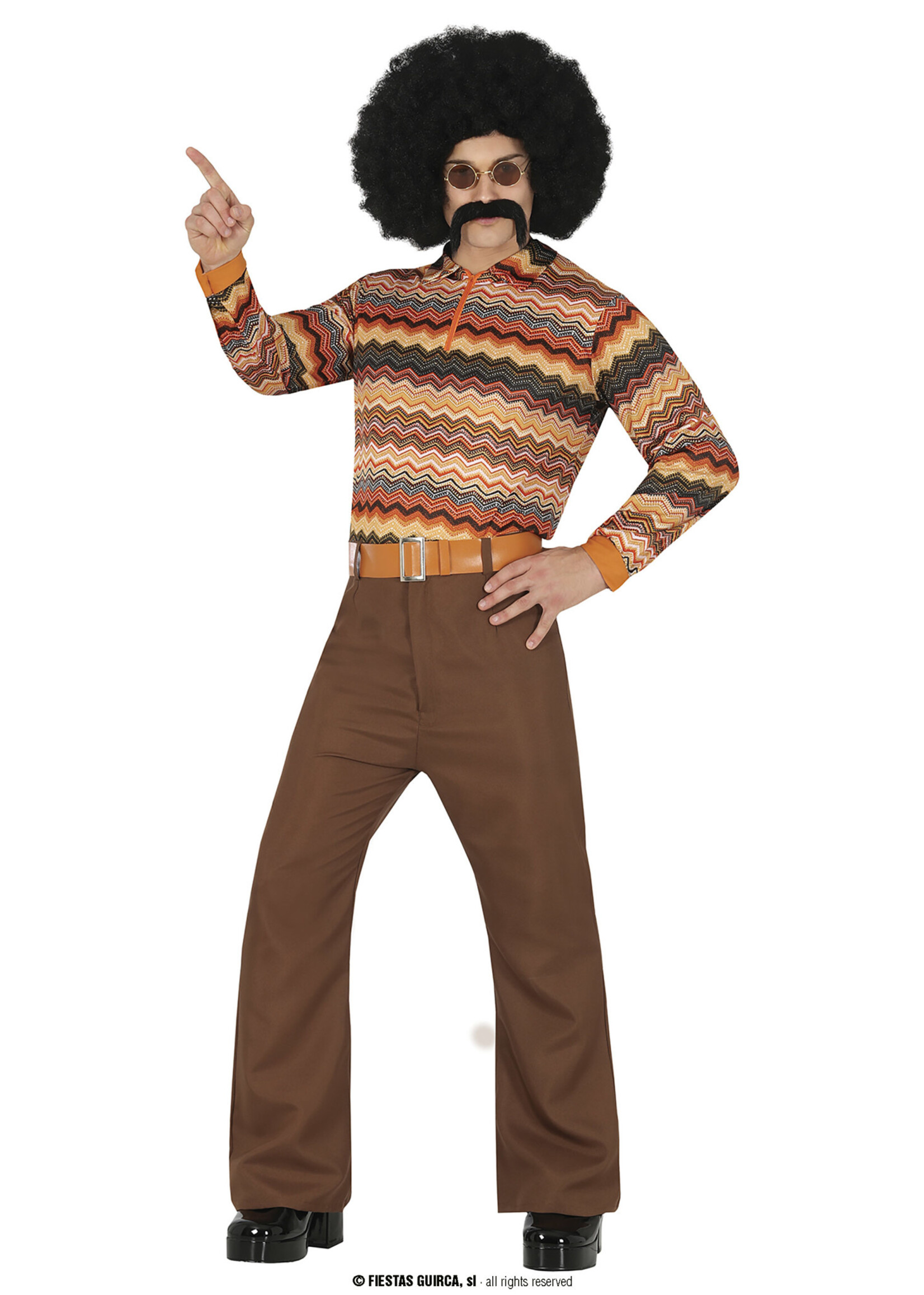 Feestkleding Breda Hippie jaren 70 kostuum