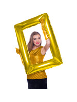 Folat Folieballon fotolijst goud