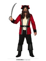 Feestkleding Breda Piratenkostuum heren