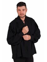 Thetru Shirt Heren Piraat/Middeleeuwen Zwart