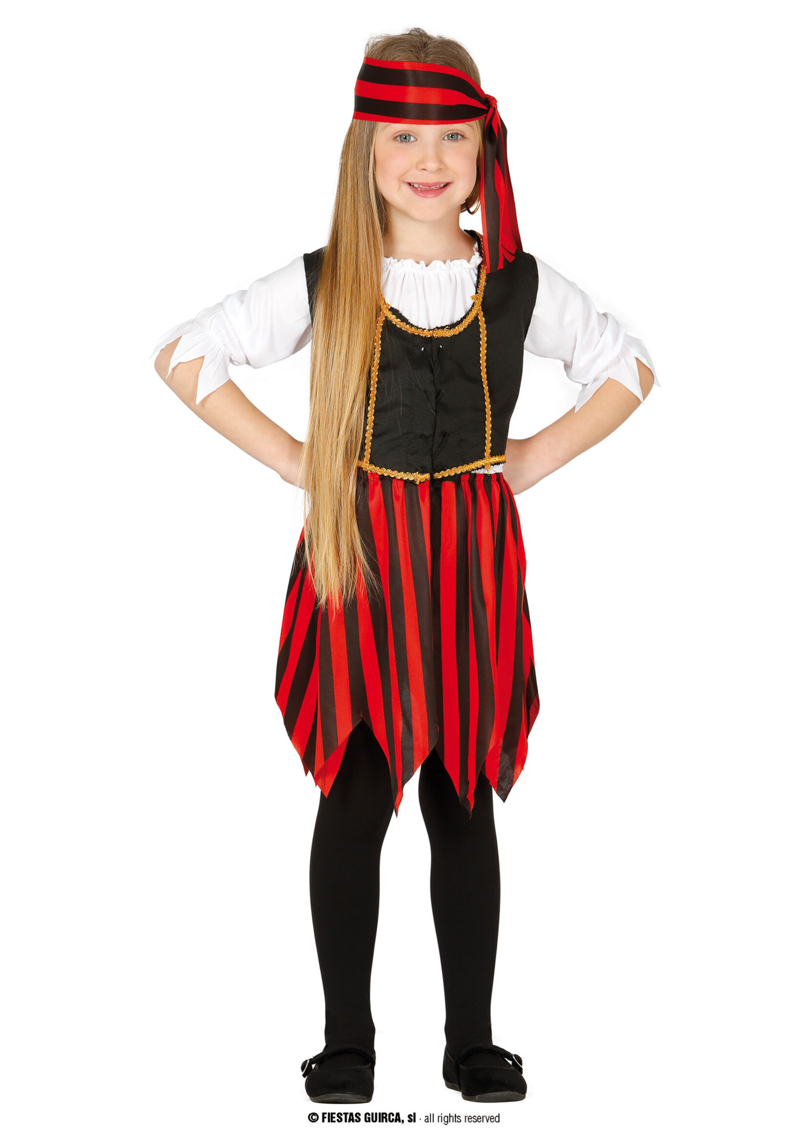 Feestkleding Breda piraat meisje