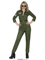 Feestkleding Breda Army kostuum dames