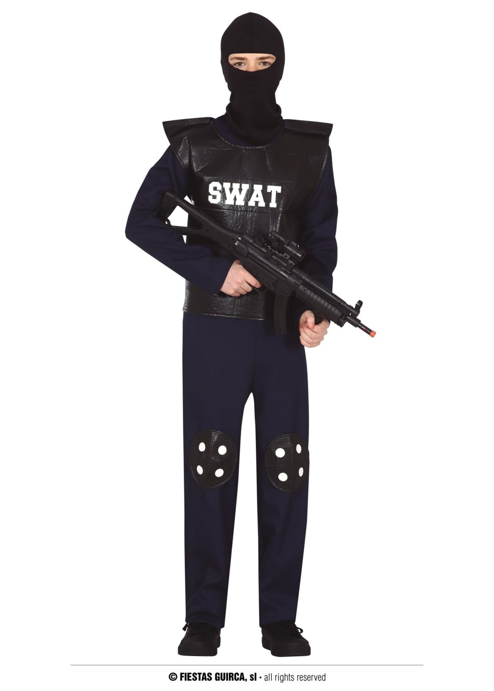 Fiestas Guirca Swat kostuum tiener 14-16 Jaar (171 cm)