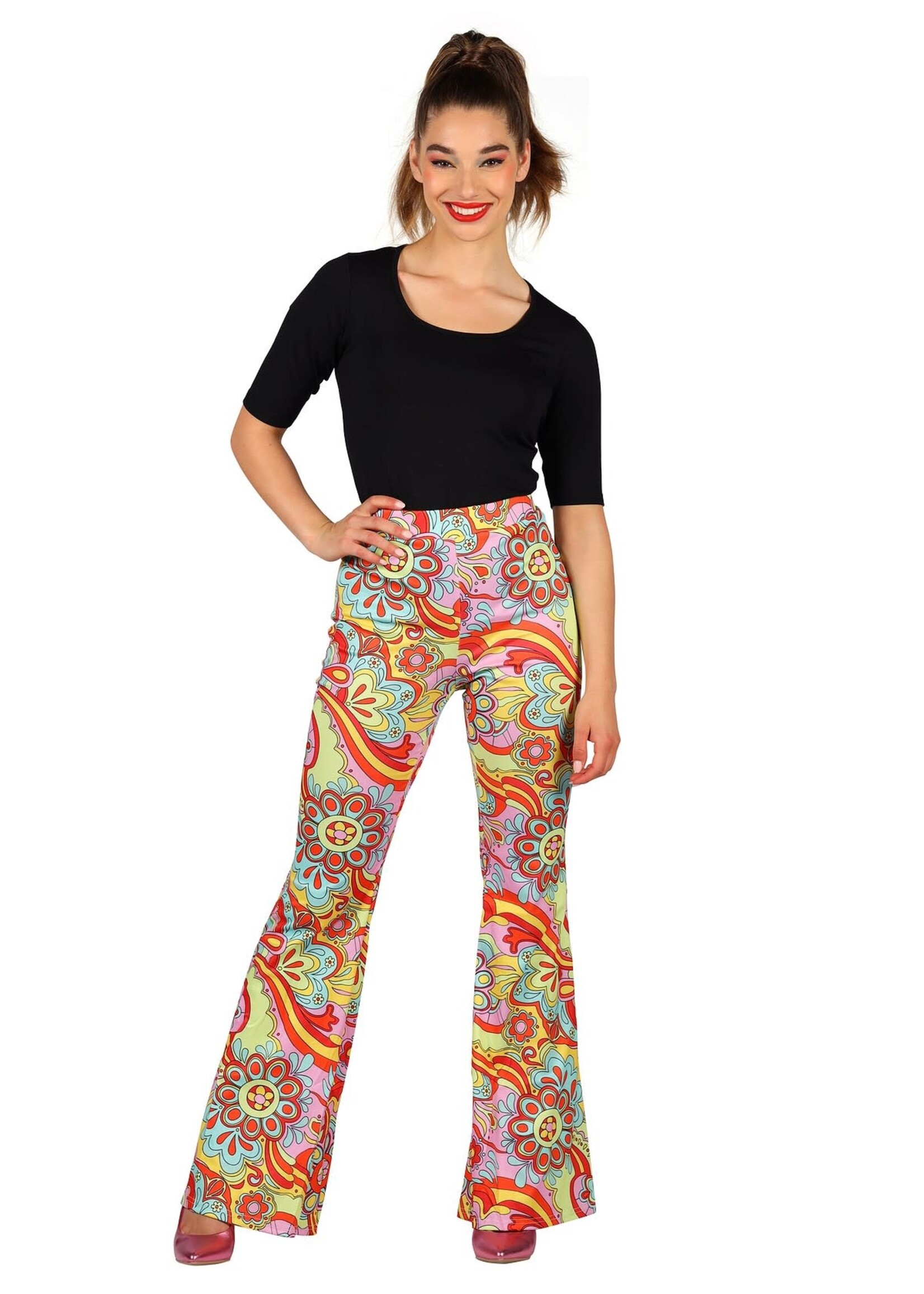 Feestkleding Breda Broek Flower Power