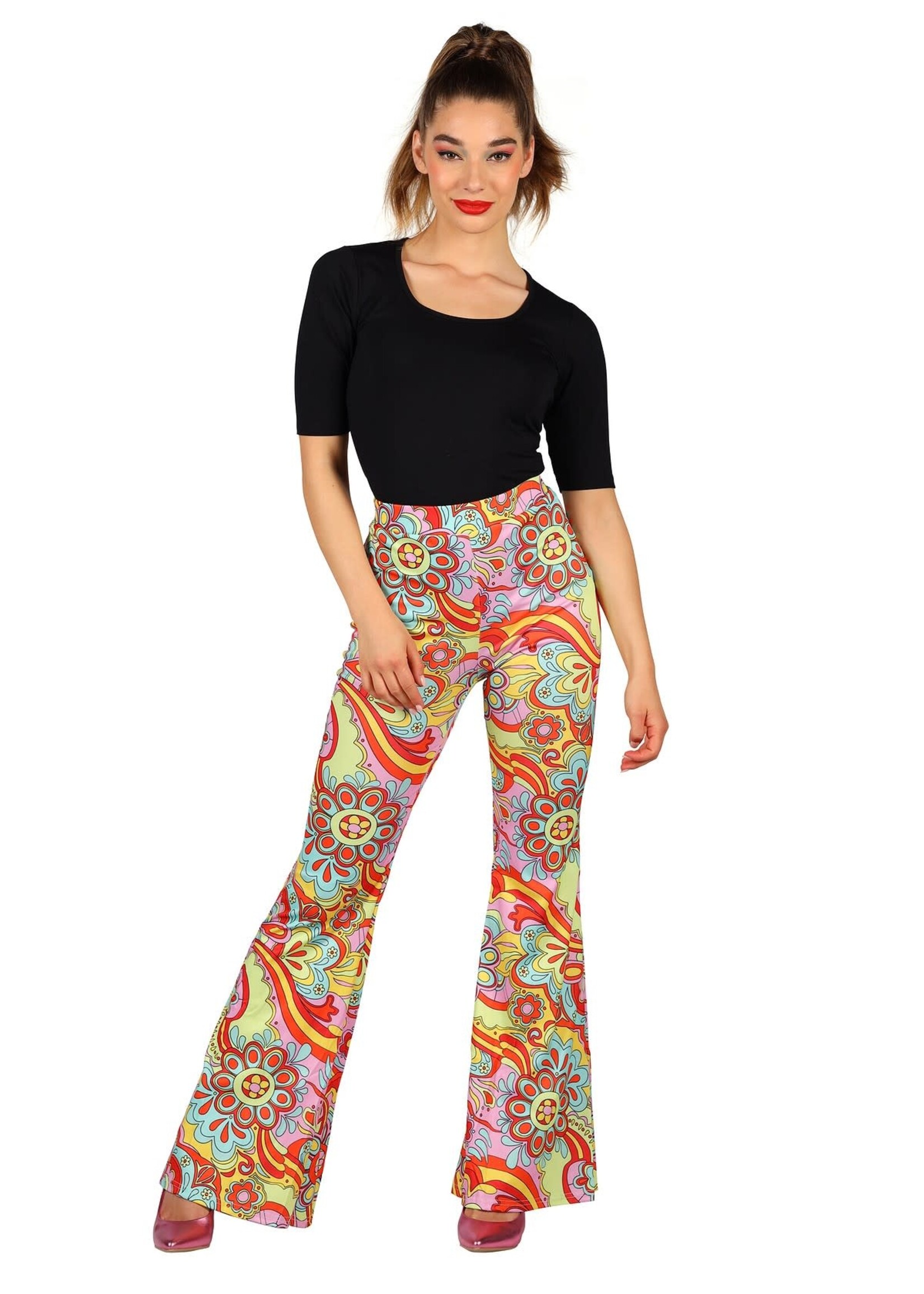 Feestkleding Breda Broek Flower Power