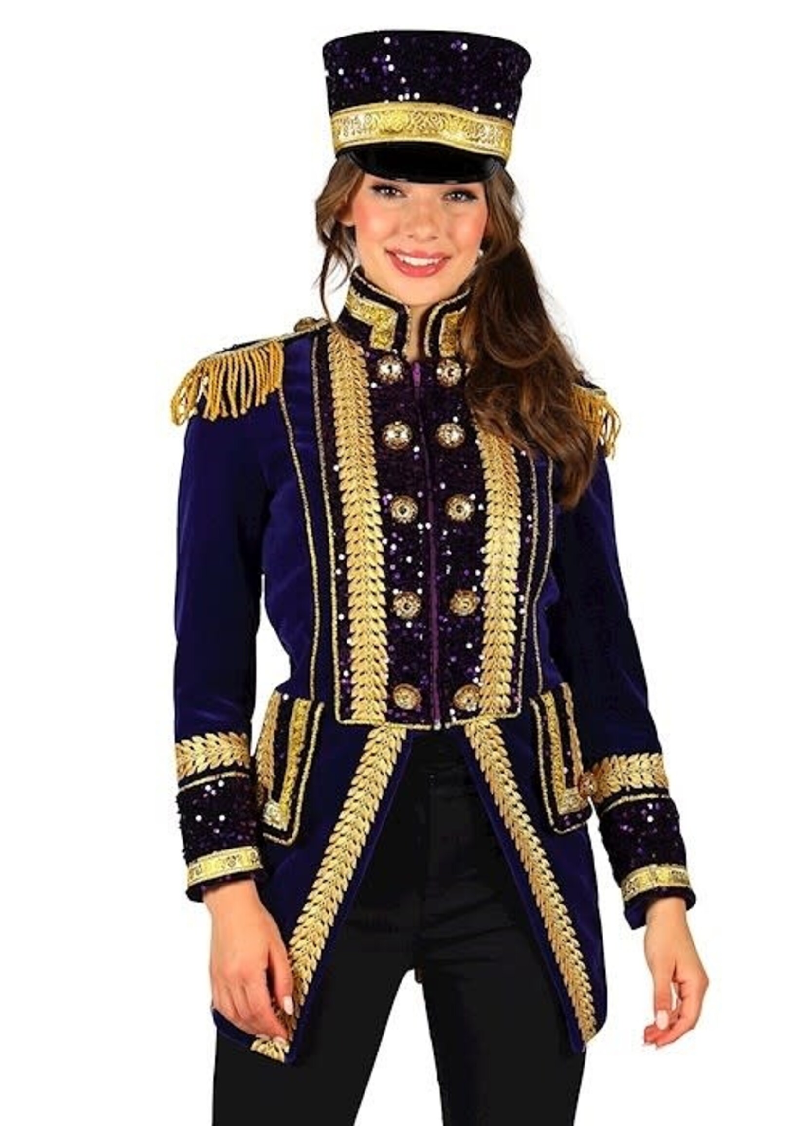 Thetru Luxe Jas Dames Paars