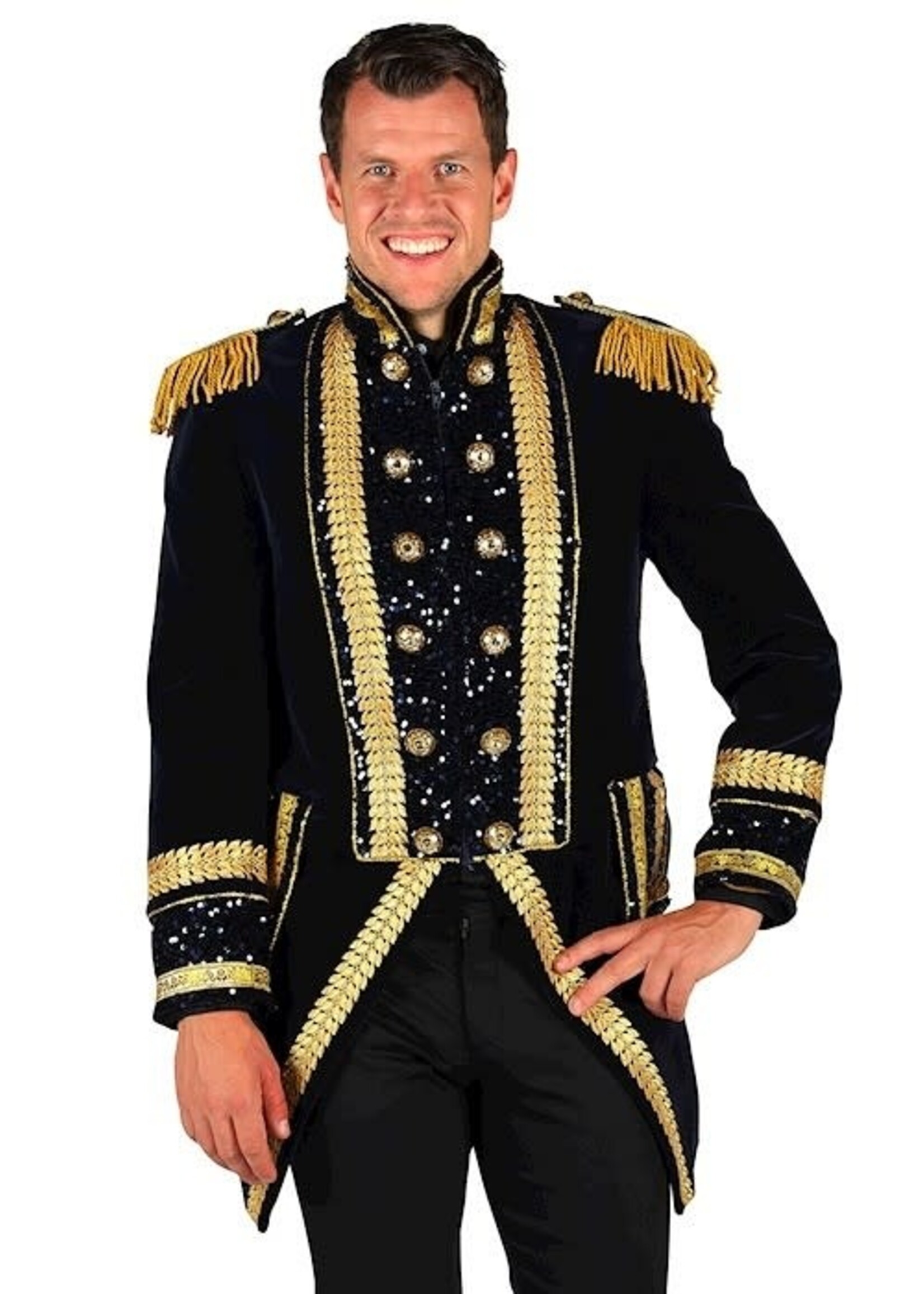 Thetru Luxe herenjas "Exellent" Marineblauw