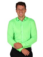 Feestkleding Breda Herenhemd "Basic colours" Neon Groen