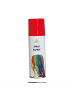 Feestkleding Breda Haarspray rood