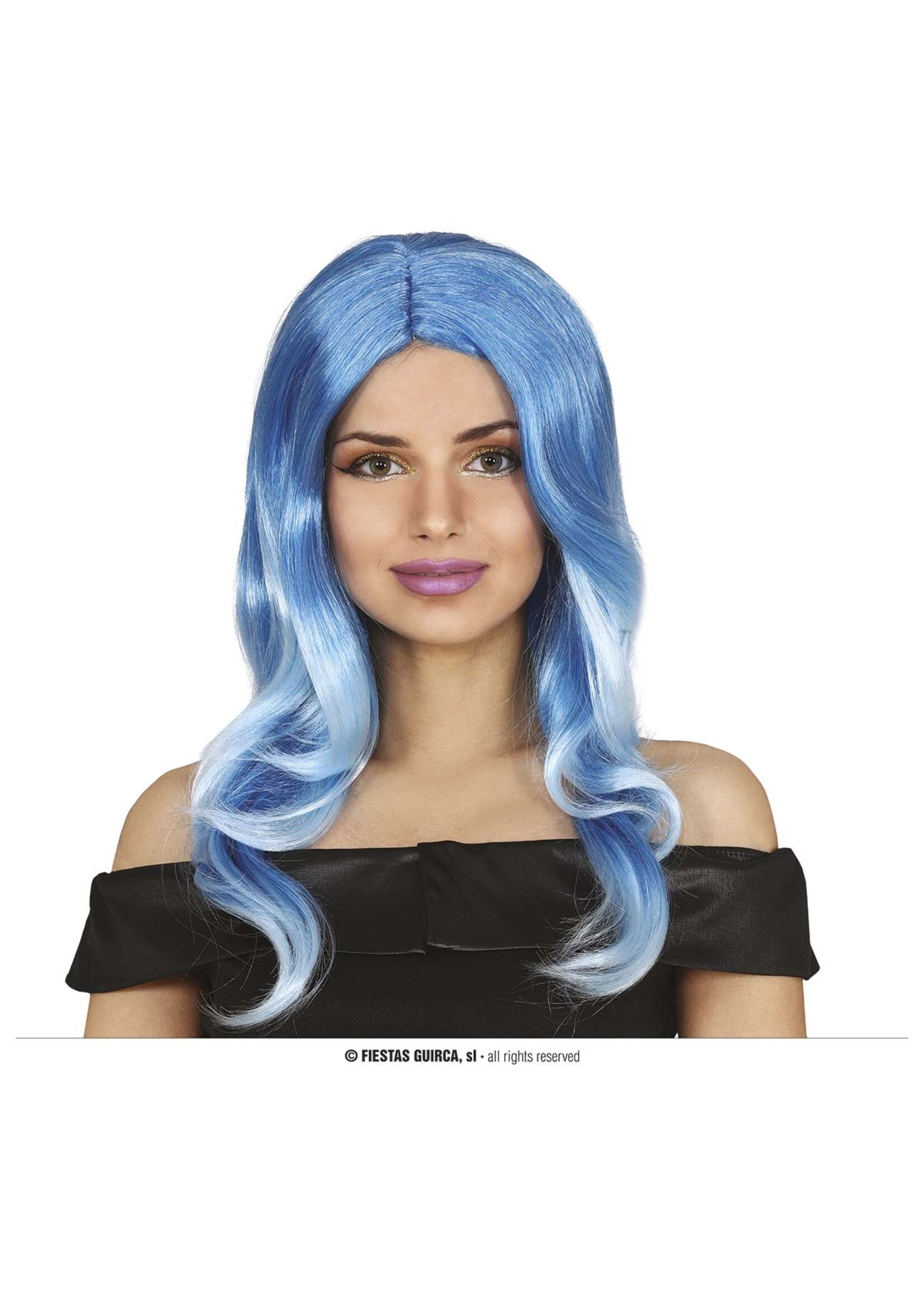 Feestkleding Breda Damespruik Blauw