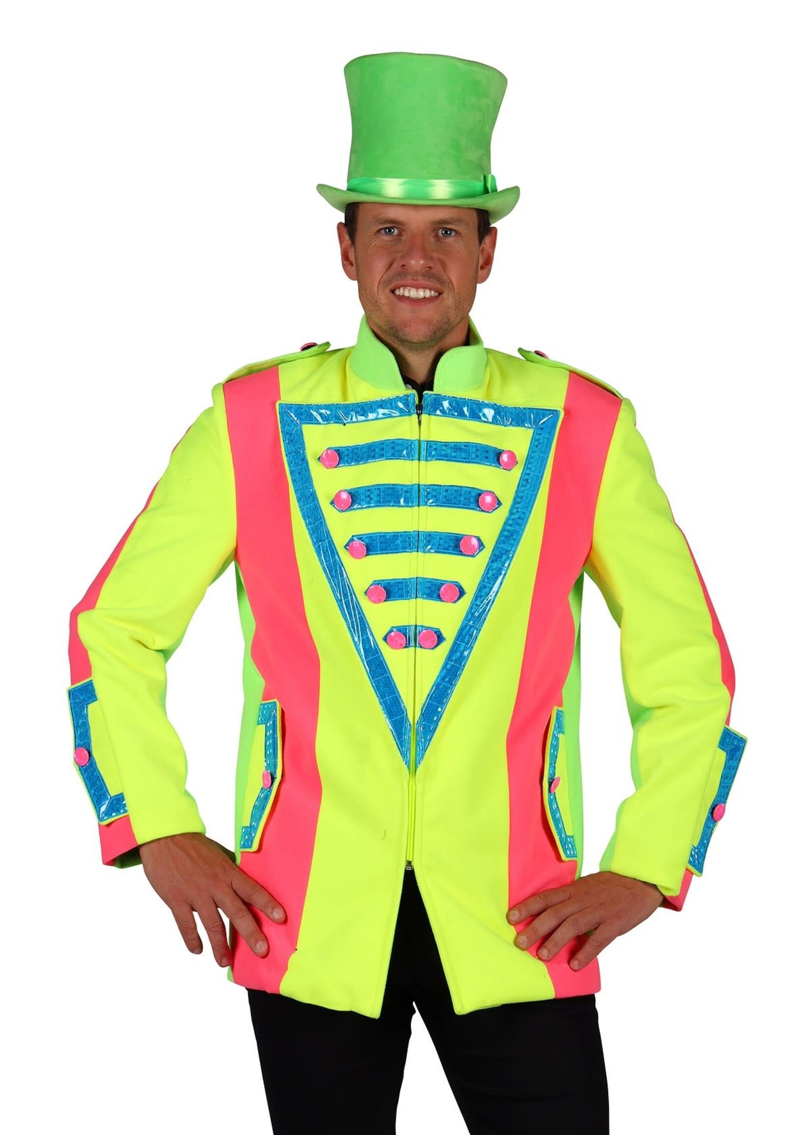 Feestkleding Breda Herenjas Neon Night