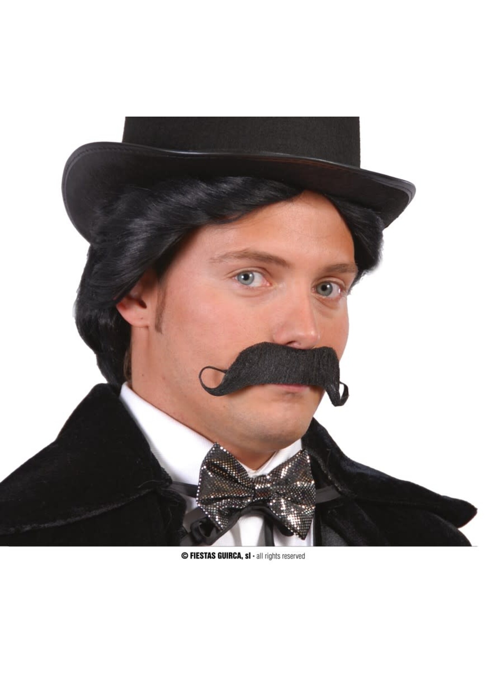 Fiestas Guirca Snor zwart