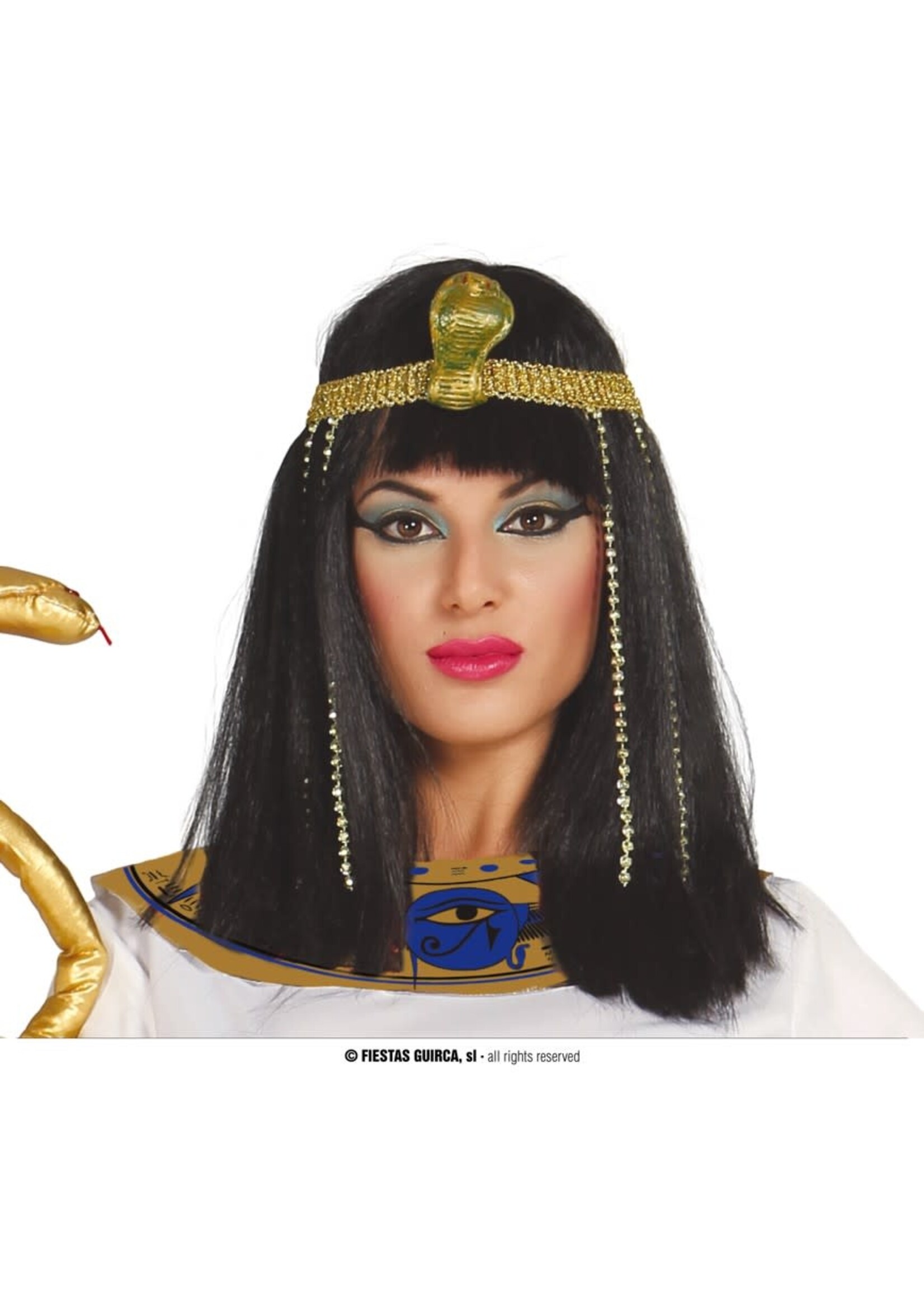 Feestkleding Breda Pruik Cleopatra