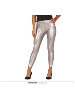 Feestkleding Breda Legging zilver