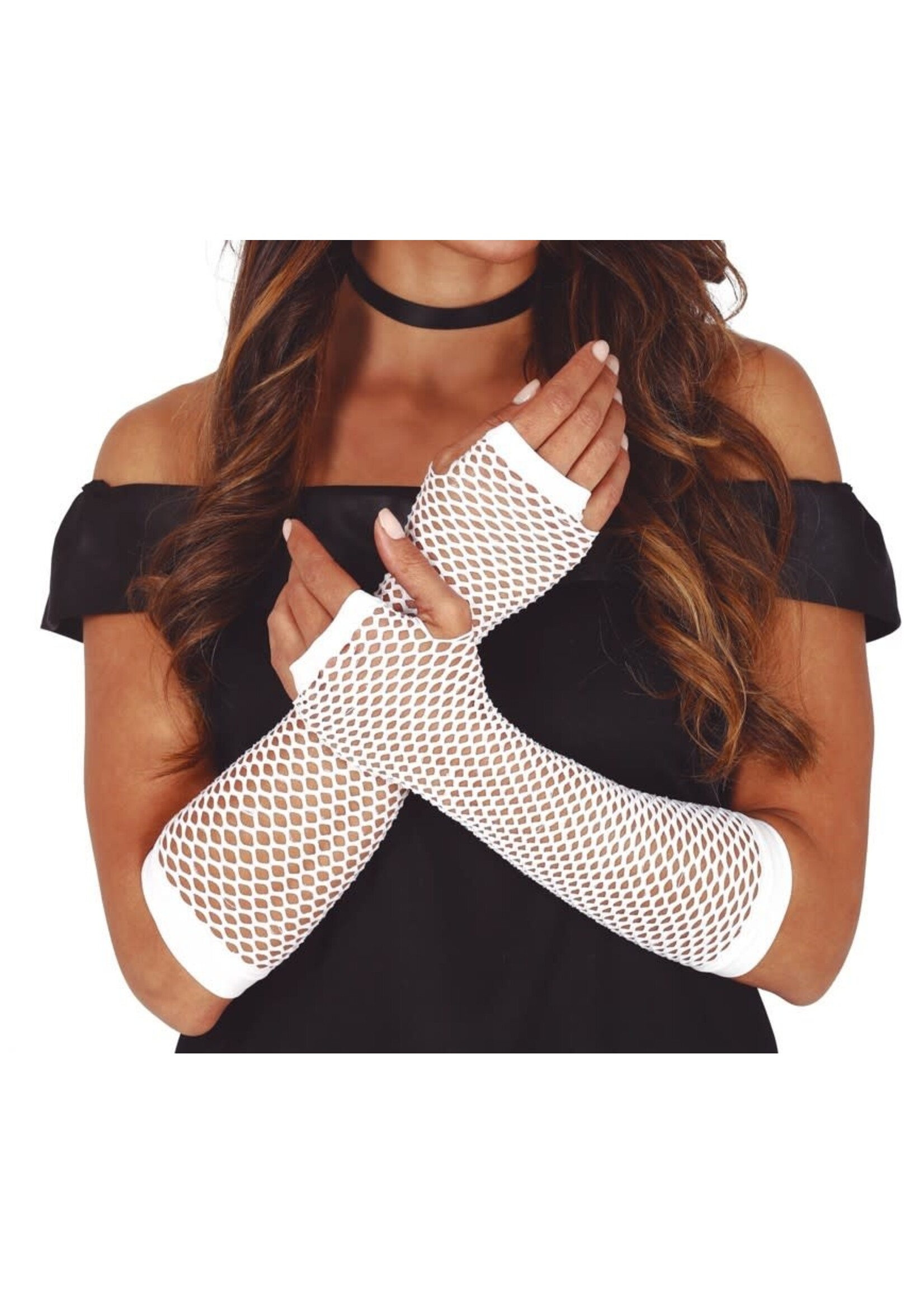 Fiestas Guirca Nethandschoenen wit