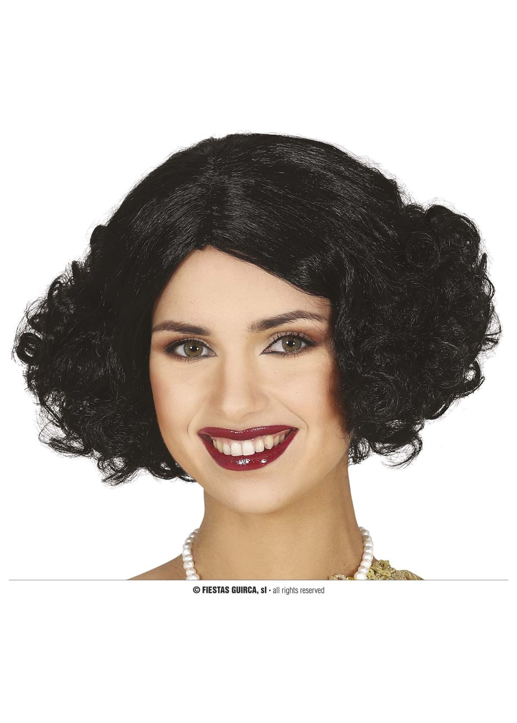 Fiestas Guirca Pruik dames kort haar jaren 20