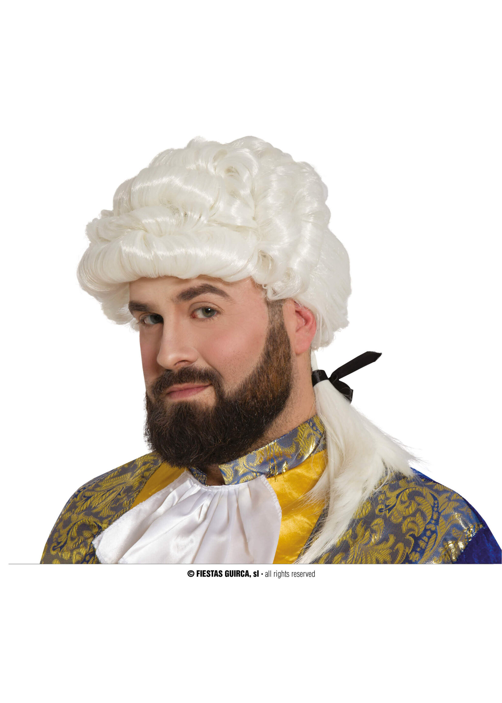 Fiestas Guirca Pruik markies heren