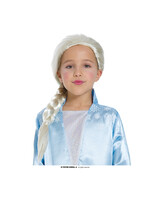 Feestkleding Breda Pruik Frozen Prinses kind