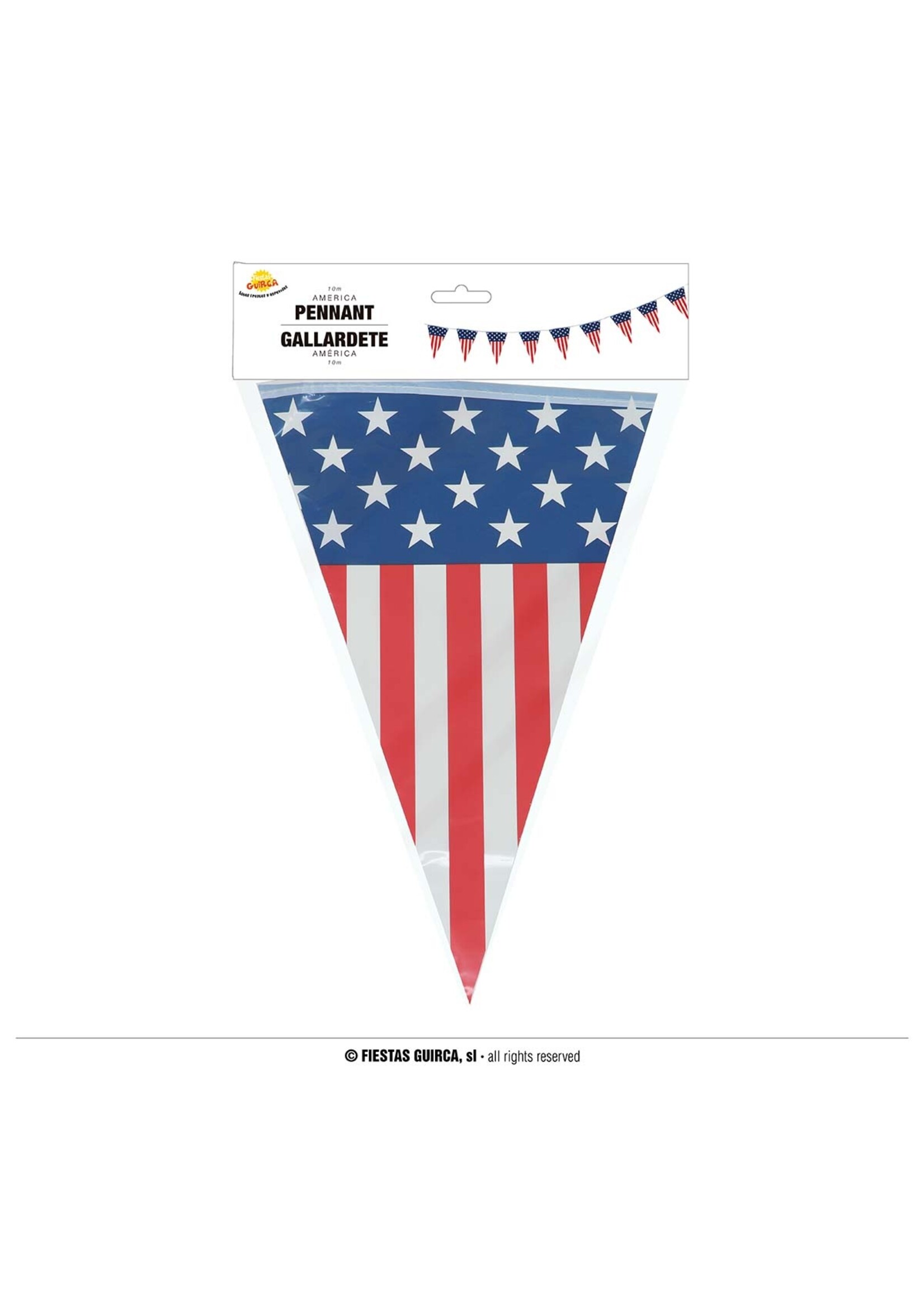 Feestkleding Breda Vlaggelijn Amerikaanse vlag