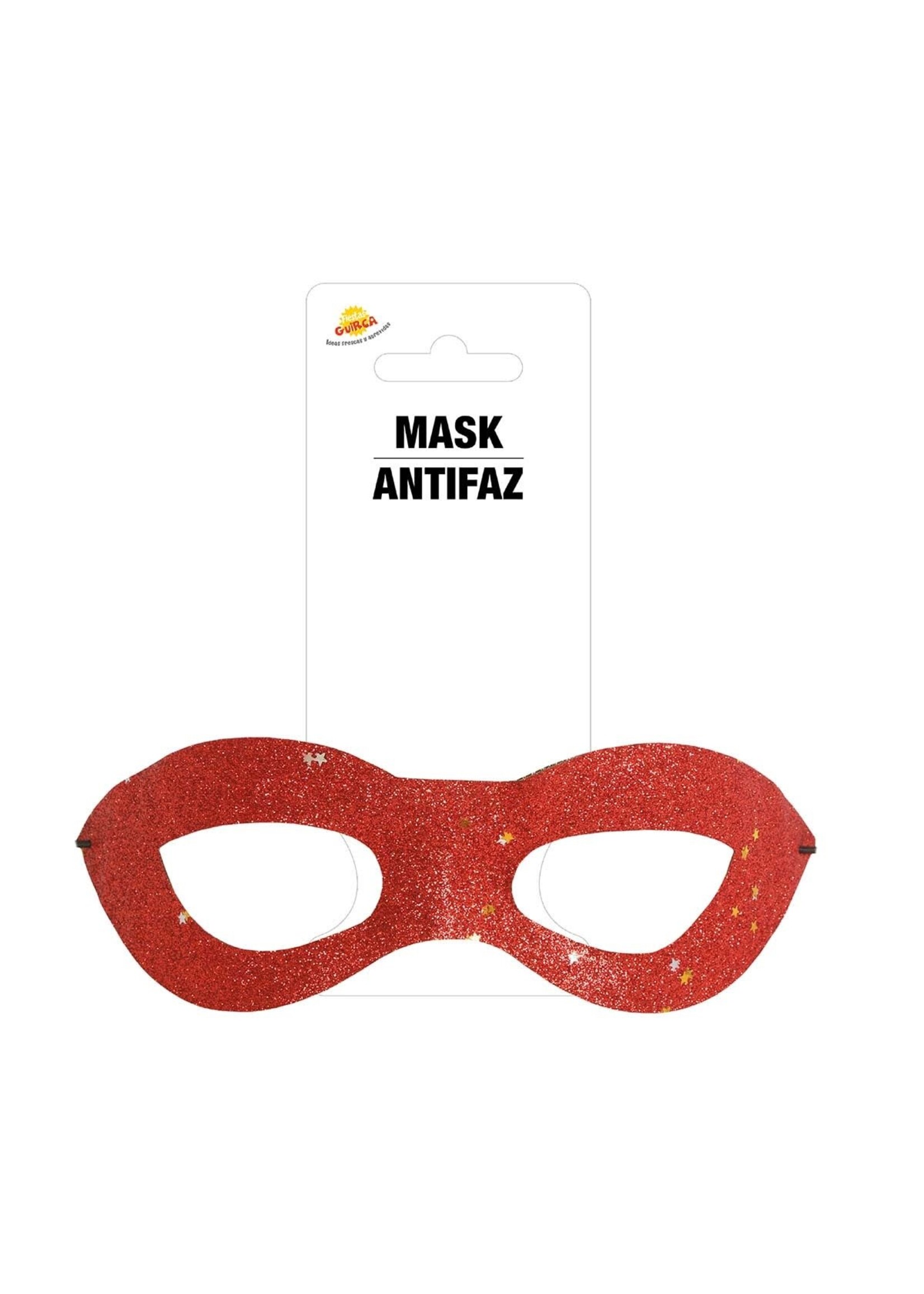 Feestkleding Breda Rood oogmasker