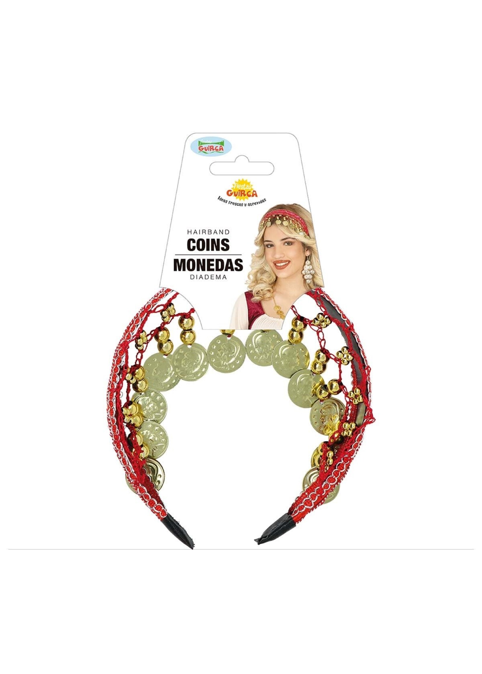 Feestkleding Breda Diadeem munten