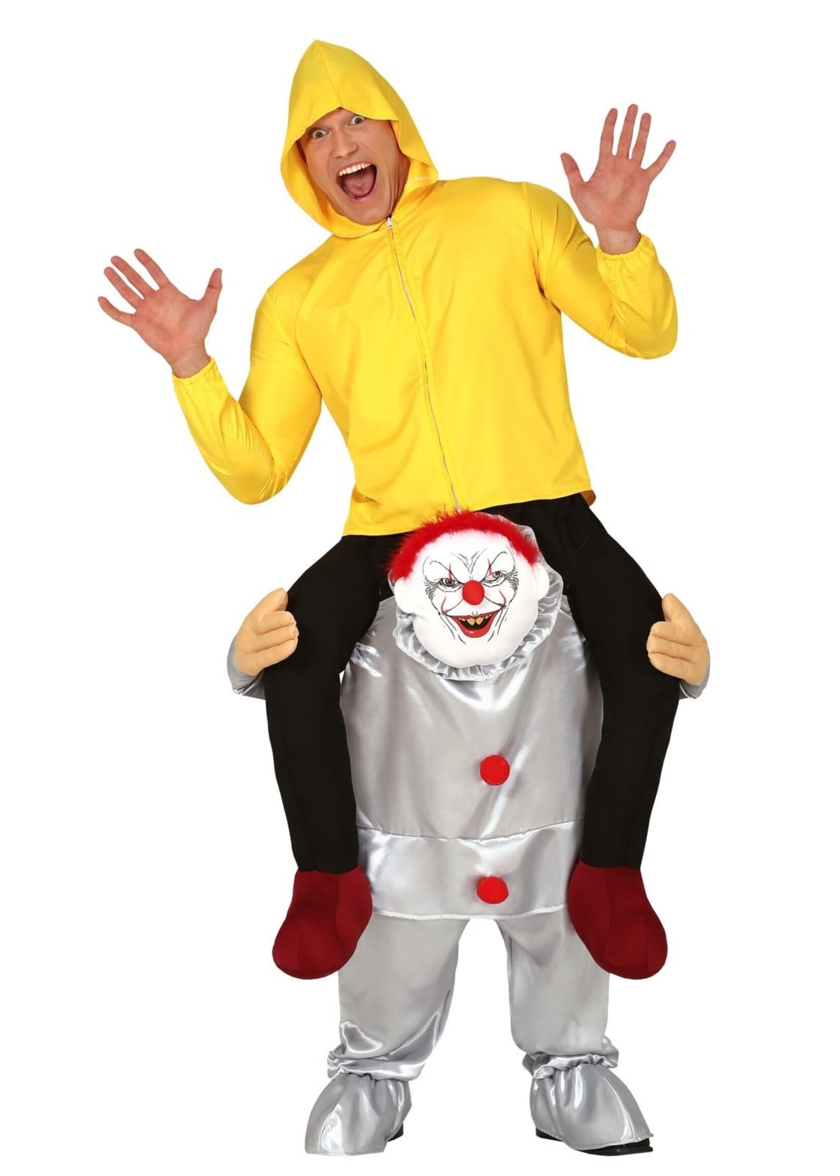 Feestkleding Breda Clown laat me los kostuum L