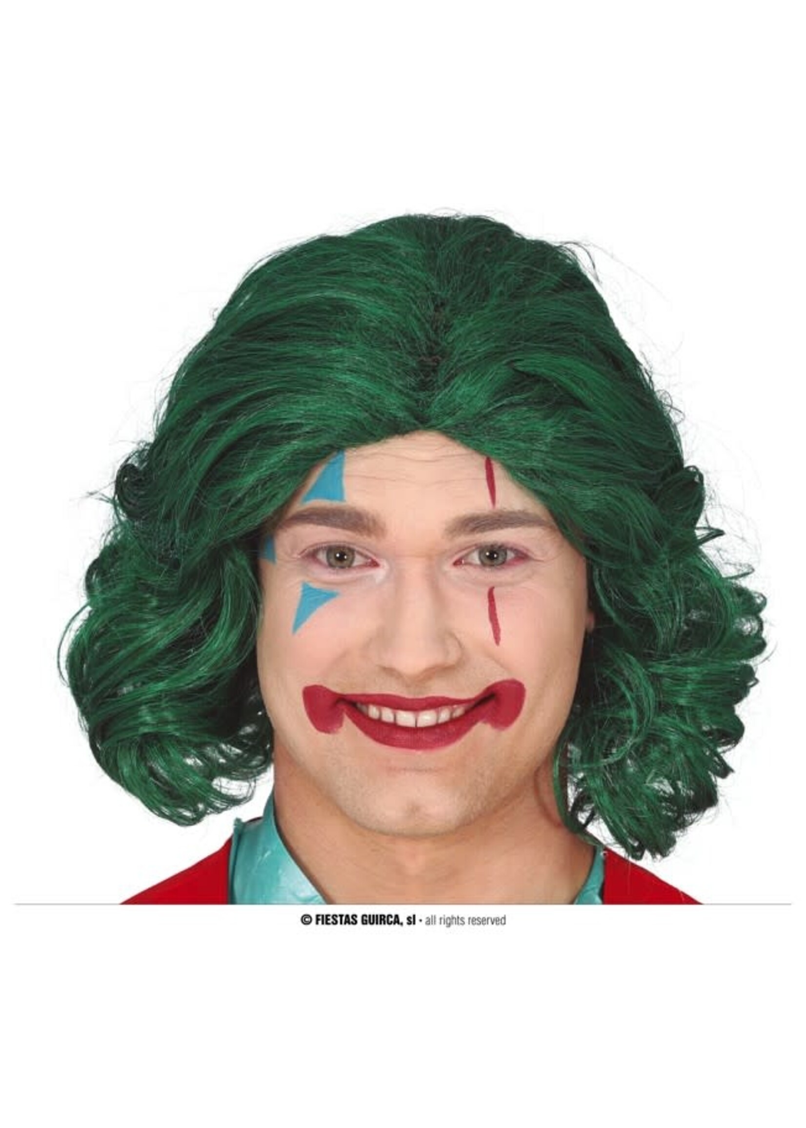 Fiestas Guirca Pruik joker