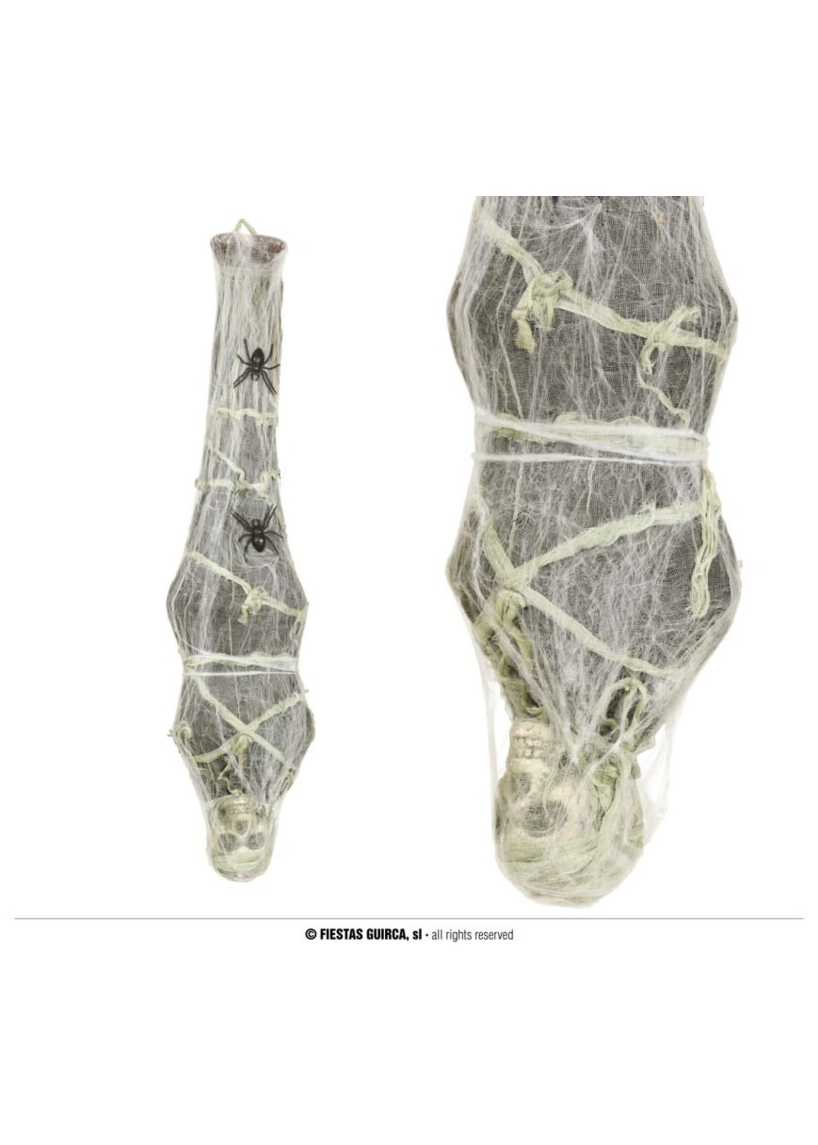 Fiestas Guirca Skelet In Spinnenweb