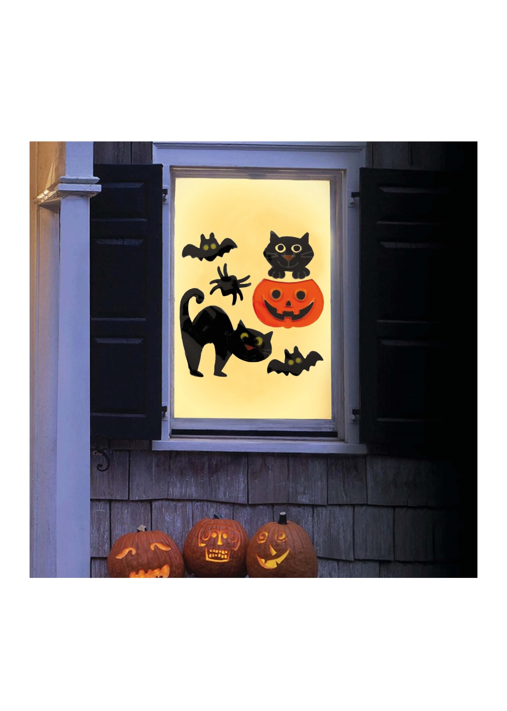 Fiestas Guirca Halloween decoratie gel kat