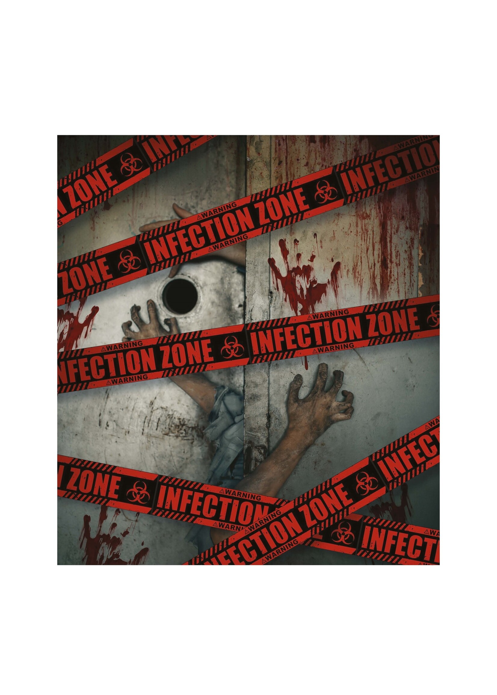 Fiestas Guirca Afzetlint infection zone