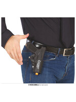 Feestkleding Breda Politie pistool met holster 20 cm