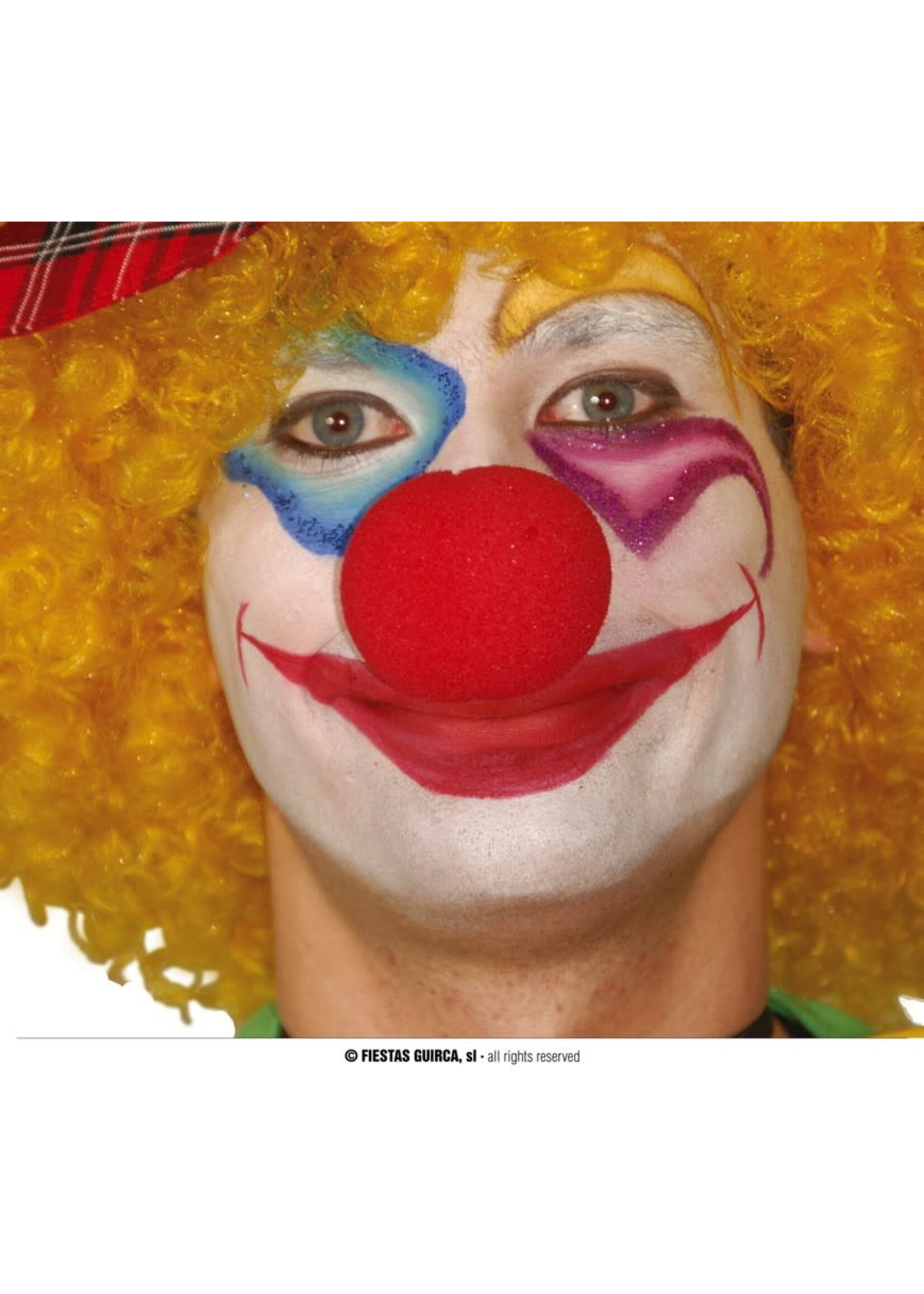 Fiestas Guirca Clownsneus rood schuim
