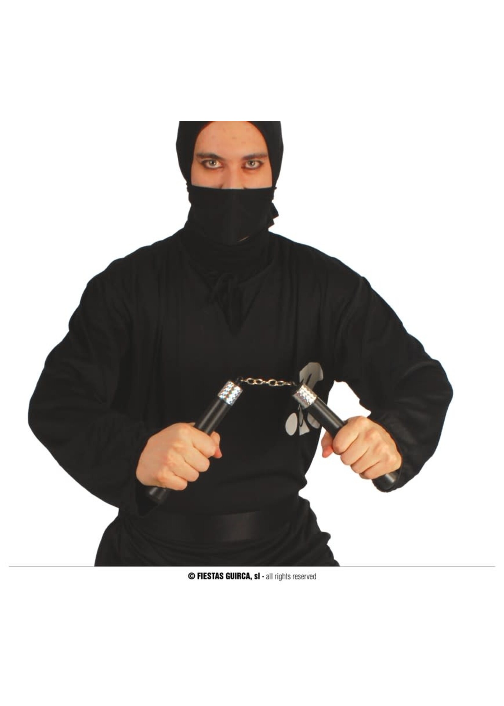 Fiestas Guirca Zwarte nunchucks