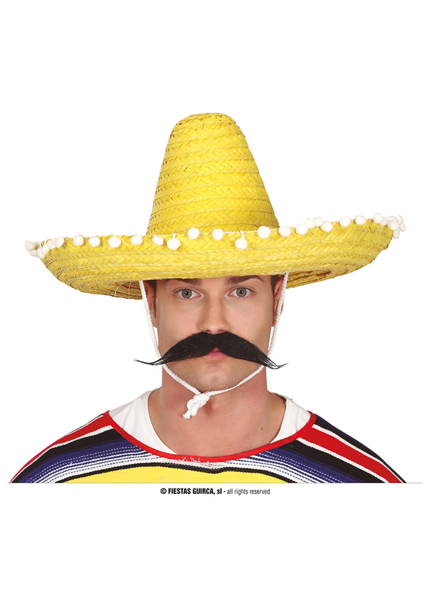 Feestkleding Breda Sombrero doorsnede 50 cm.