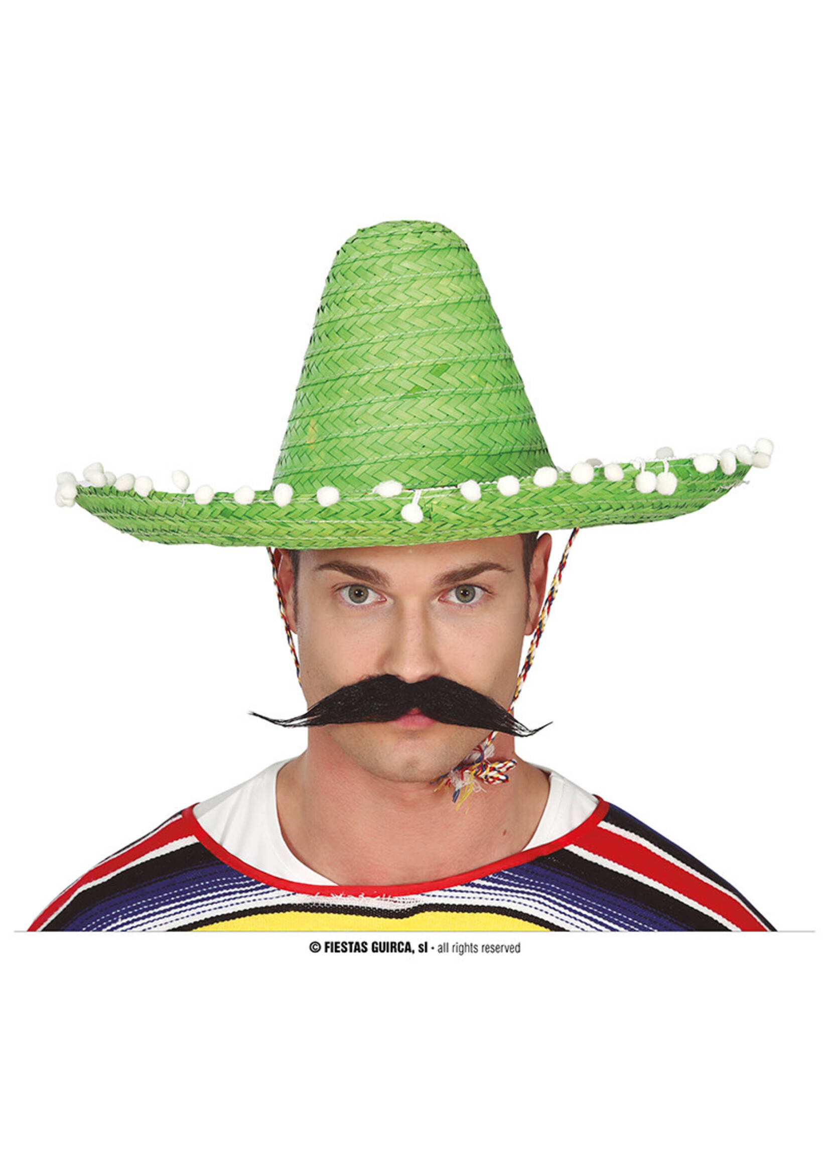 Fiestas Guirca Sombrero lichtgroen