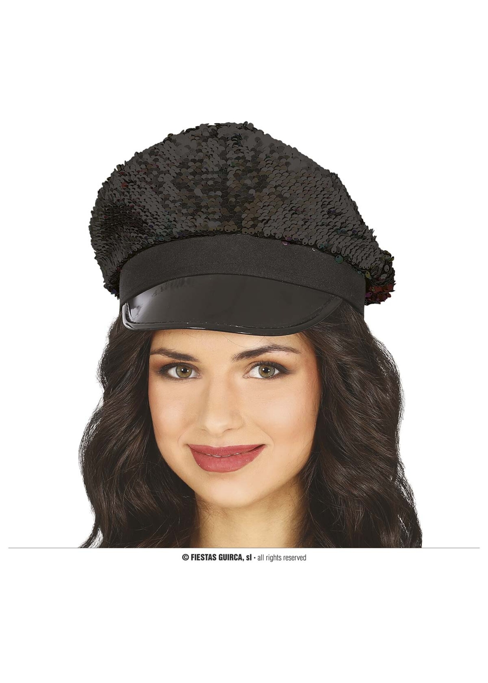 Feestkleding Breda Pet zwart met glitter.