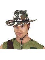 Fiestas Guirca Camouflage cowboyhoed