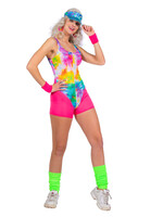 Feestkleding Breda Aerobic Babe pink